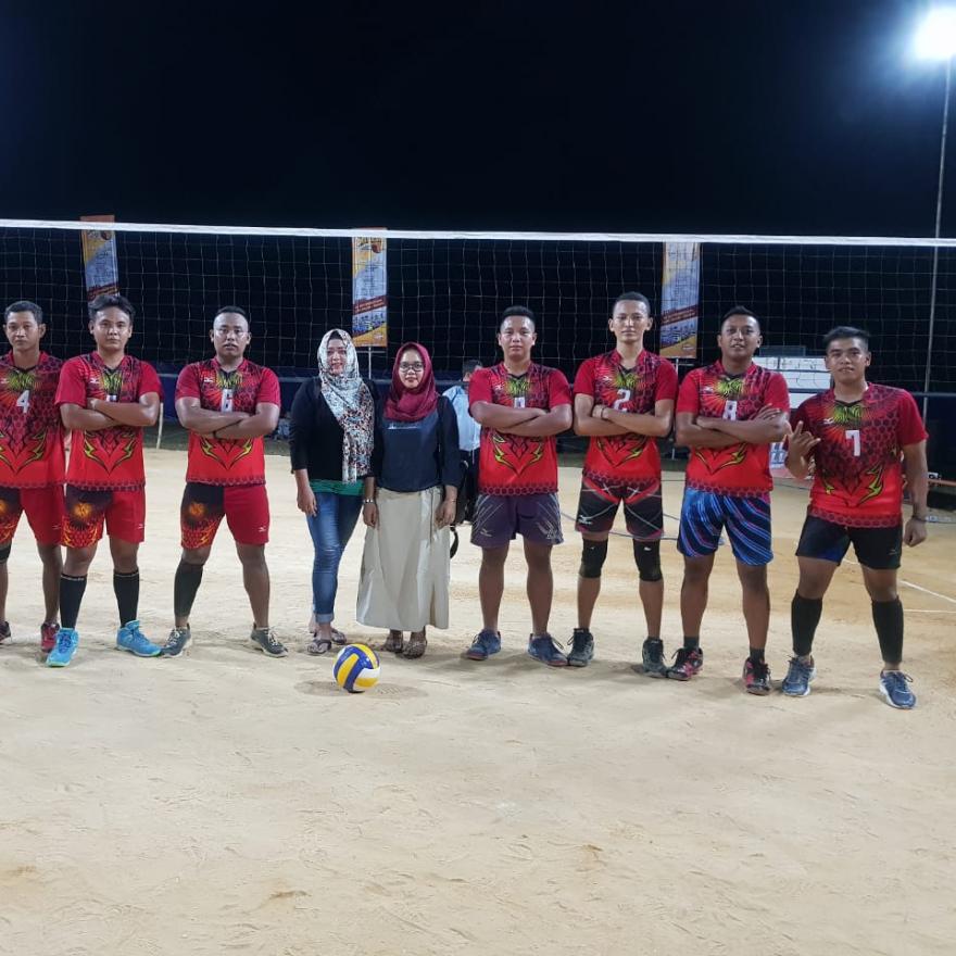 UNGGUL ATAS TIM SMK JATIROGO, TIM VOLI SADANG B MELAJU KE SEMIFINAL